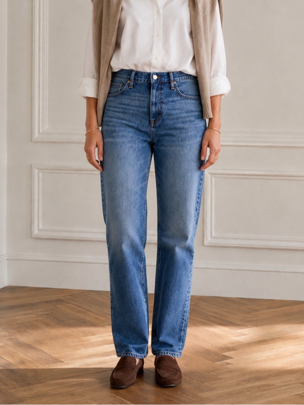 J.Crew Slouchy Boyfriend Straight Leg Jeans 31 Tall High Rise
